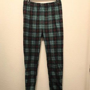 Max & Olivia Green Red Black Kid Pajama Pants Boy XL (16/18)